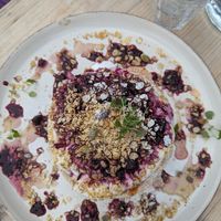 Pancakes at Green Routes Cafe in Oxford