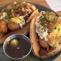 Mexican pancakes (pancake day special)  at Green Routes Cafe in Oxford