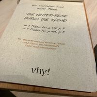 Karte  at VHY! in Stuttgart