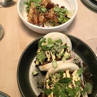 Gyosa und Dumplings mit Pilzen  at VHY! in Stuttgart