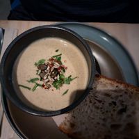 Kartoffelsuppe mit Rosmarin at VHY! in Stuttgart