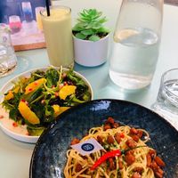 Salads and Omni Luncheon Olio Alio at Green Common 绿客门 in Central Singapore