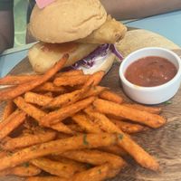 Fish n chips at Green Common 绿客门 in Central Singapore