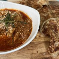 Rendang and roti  at Green Common 绿客门 in Central Singapore