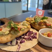“Fish” taco  at Green Common 绿客门 in Central Singapore