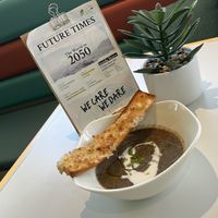 Field Mushroom Soup  at Green Common 绿客门 in Central Singapore