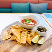 Omni Chili Con Carne with Taco Chips. Must order! 🤩  at Green Common 绿客门 in Central Singapore