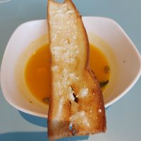 Pumpkin soup at Green Common 绿客门 in Central Singapore