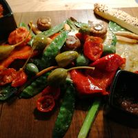 Antipasti-Starter at Kitcheria in Regau