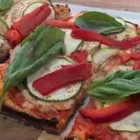 Ortolana with vegan cheese added at FARO Beachside Eatery in Flagler Beach