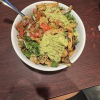 Fiesta Bowl sub soy chicken no dairy   at Fiesta Grande in Orange City