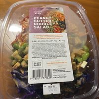 Peanut butter noodle salad  at Level V Bakery in Vancouver