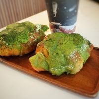 Matcha Croissant at Level V Bakery in Vancouver