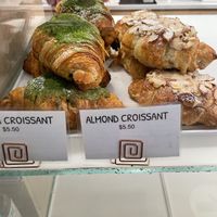 Vegan croissant  at Level V Bakery in Vancouver