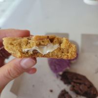 Banana milk cookie at Level V Bakery in Vancouver