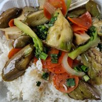 Vegetable tofu stir fry at Saigon Noodle House in Kaneohe