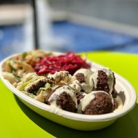 Falafel bowl   at Sababa in San Francisco
