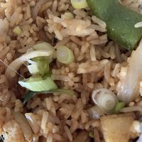 Tofu basil fried rice   at Teton Kitchen in Depew