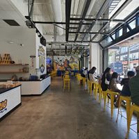 inside at Senor Sisig in Oakland