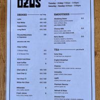  at Ozus Coffee in Battery Point