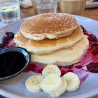 Pancakes at The Green Mango Cafe in Broome