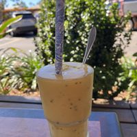 Mango passion fruit   at The Green Mango Cafe in Broome