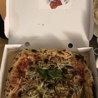 Super leckere Pizza aus dem Holzofen at Rose Generazione Due in Rheda-wiedenbrueck