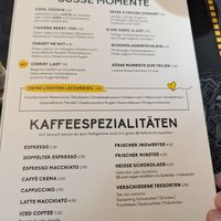 Speisekarte at Peter Pane in Dresden