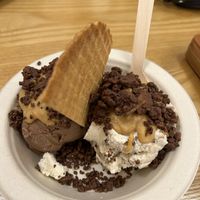 Sundae  at Duck Island Ice Cream in Wellington