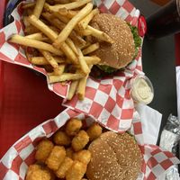   at Romeo's Vegan Burgers Truck in Charlotte