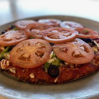 Vegetarian at Padington's Pizza in Salem