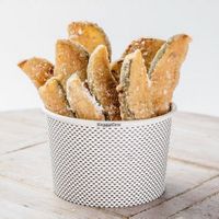 Zucchini chips at Grill'd in Bendigo