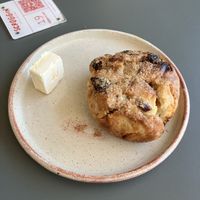 Date & orange scone  at Scroggin in Wanaka
