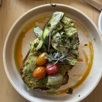 Avocado bread  at Scroggin in Wanaka