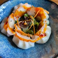 Dumplings at Sen Vegan Cuisine - Moorenstraße in Dusseldorf