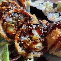 Sushi plate nr. 3 at Sen Vegan Cuisine - Moorenstraße in Dusseldorf