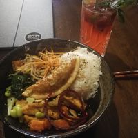 Happy monk #Veganuary at Sen Vegan Cuisine - Moorenstraße in Dusseldorf