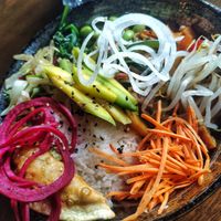 Happy Monk bowl at Sen Vegan Cuisine - Moorenstraße in Dusseldorf