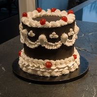 Vegan Birthday Cake at Strava in Krakow