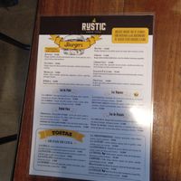 Carta2 at Rustic Urban Food in Esplugues De Llobregat
