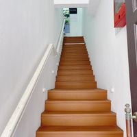 Stairs that lead to the shop at An Açaí Affair - Telok Ayer in Central Singapore
