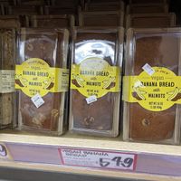 vegan banana bread   at Trader Joe's in Lynnwood