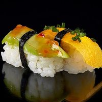 Nigiri vegan at Sushi em Tua Casa in Guimaraes