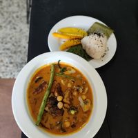 Street Curry at Veggie Beans and Shakes in Bogota