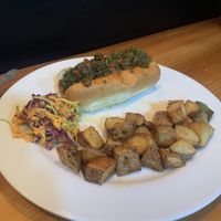 Choripan  at Veggie Beans and Shakes in Bogota