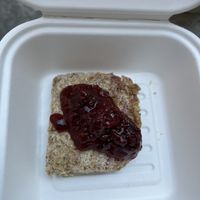 Raspberry cake #Veganuary at Veggie Beans and Shakes in Bogota