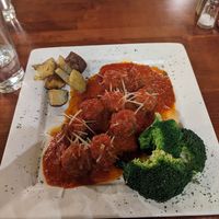 Meatballs at Borgo Italia in Senoia