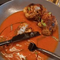 roasted cowliflower at Agua De Leon  in Cartagena