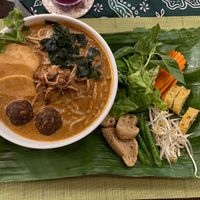 Dinner - vegetarian at Hawa's Artisan Kitchen in Lahad Datu