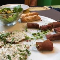 mixed appetisers  at Veg and Veg in Turin